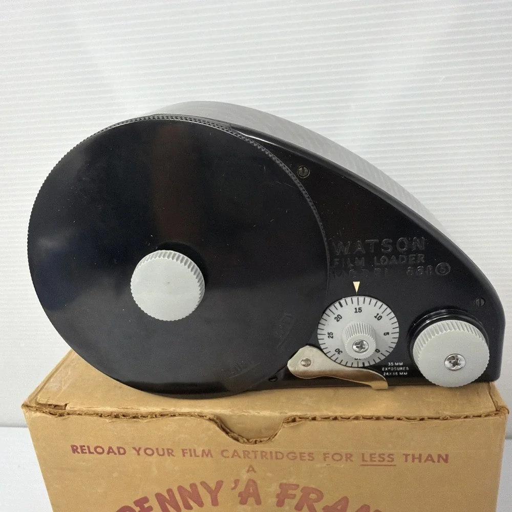 Vintage Watson 66B 66C Daylight Bulk 35mm Film Loader Penny A Frame 1970s